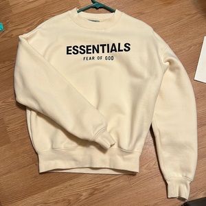 FOG Fear of God Essentials sweatshirt. Kids L/10 size